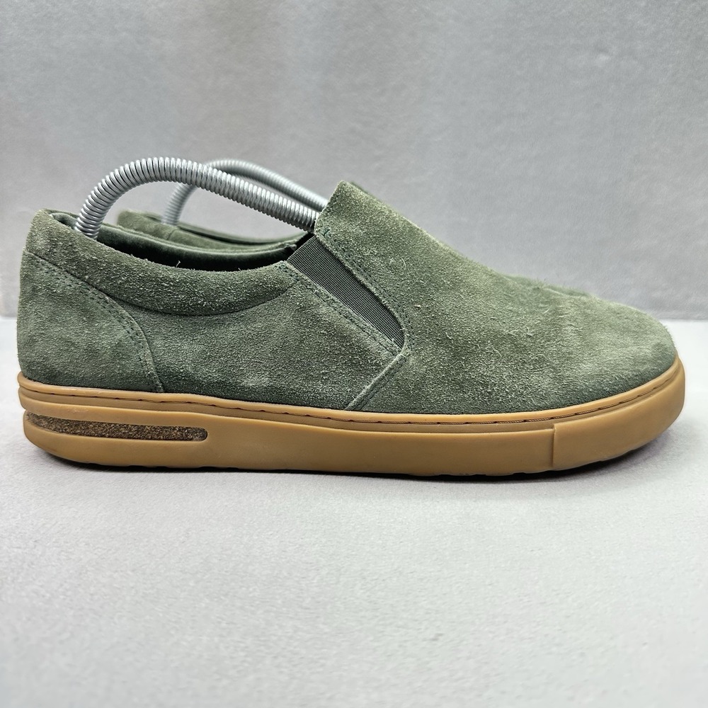 Birkenstock Oswego Mens Size 10 (EU 43) Shoes Thyme Green Suede Comfort Sneakers